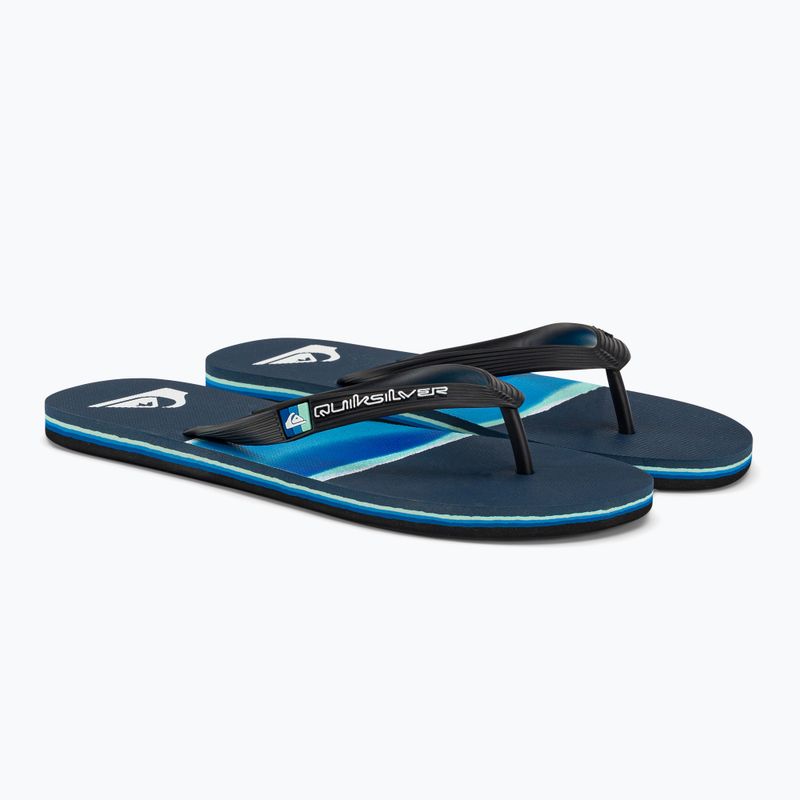 Férfi Quiksilver Molokai Airbrushed flip flop kék AQYL101317 4