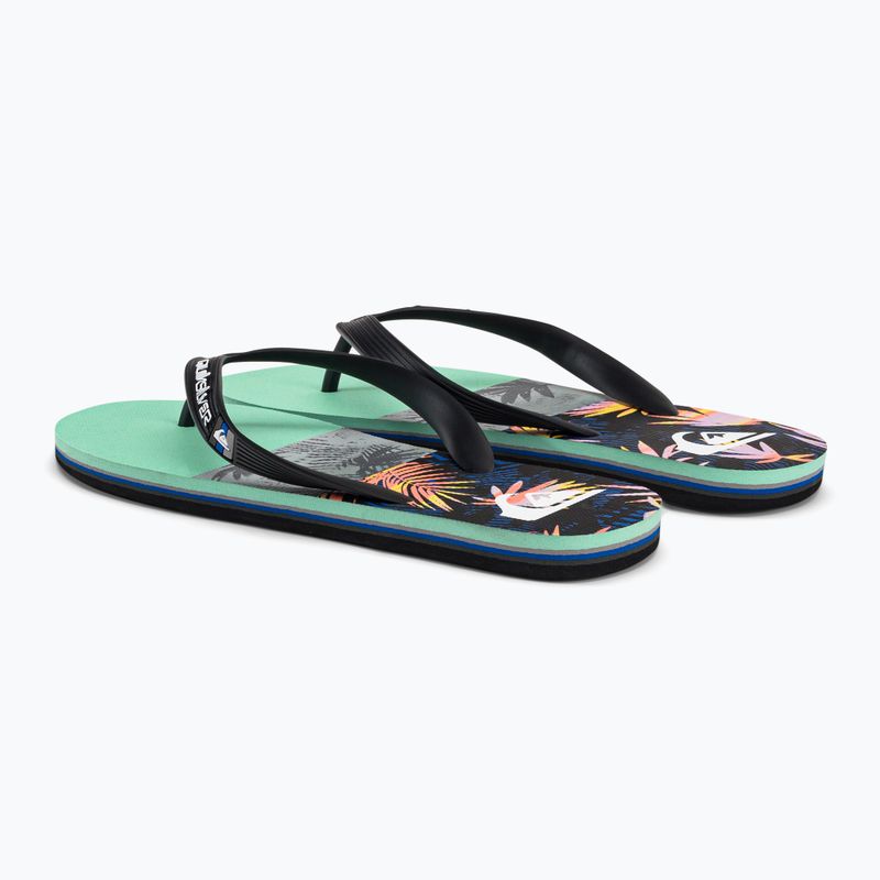 Férfi Quiksilver Molokai Panel kék flip flopok AQYL101263-XKBS 3