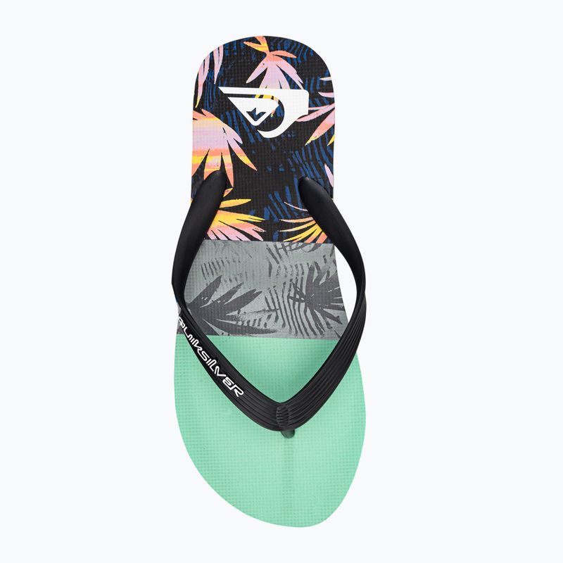 Férfi Quiksilver Molokai Panel kék flip flopok AQYL101263-XKBS 6