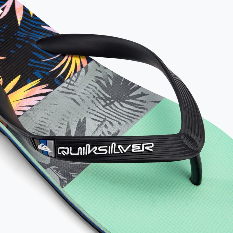 Férfi Quiksilver Molokai Panel kék flip flopok AQYL101263-XKBS 7