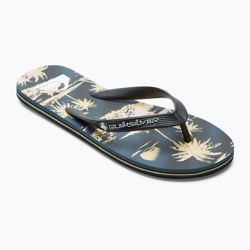 Quiksilver Molokai Air Flow férfi flip flop fekete és sárga AQYL101318 9