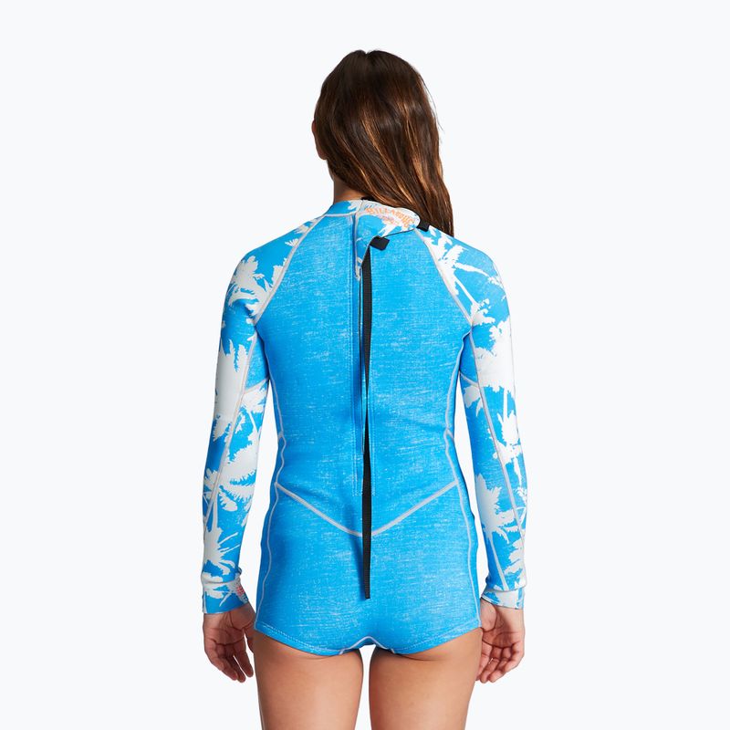 Női búvárruha Billabong Spring Fever LS Spring blue hawaii 2