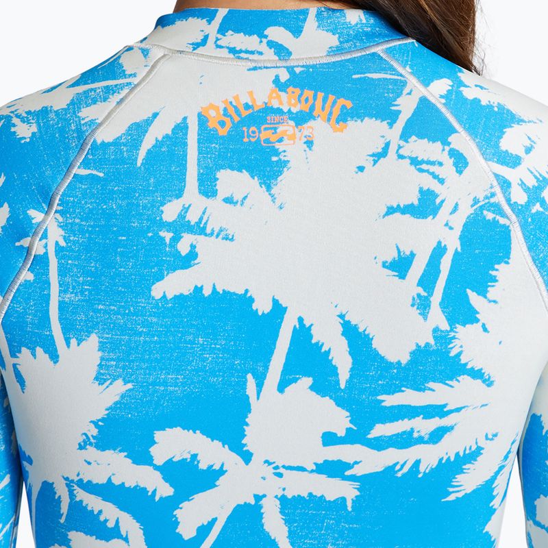 Női búvárruha Billabong Salty Dayz Light LS Spring blue hawaii 3