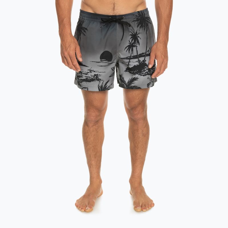 Férfi Quiksilver Everyday Paradise Volley 15"-os úszónadrág szürke EQYJV03999-KVJ6 2