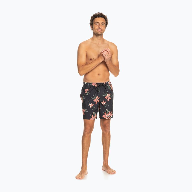 Quiksilver Everyday Mix Volley 17" férfi úszónadrág grafit EQYJV04002-KTA6 2