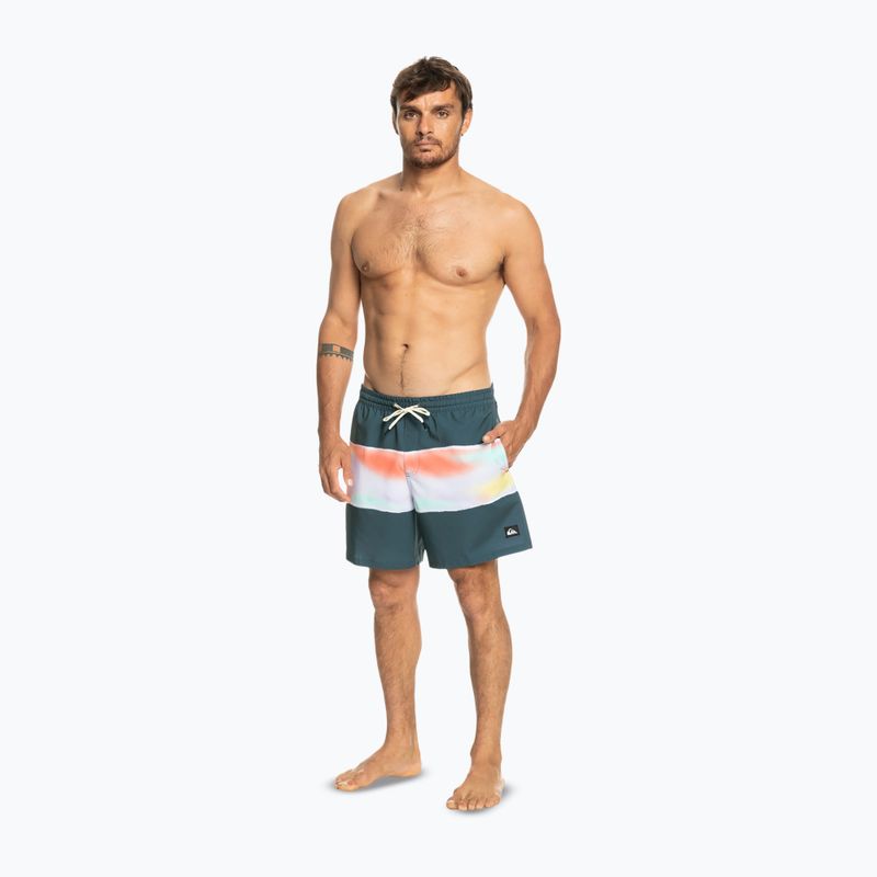 Férfi Quiksilver Surfsilk Air-Brush Volley 17Nb fürdőruha tengerészkék EQYJV04011 2