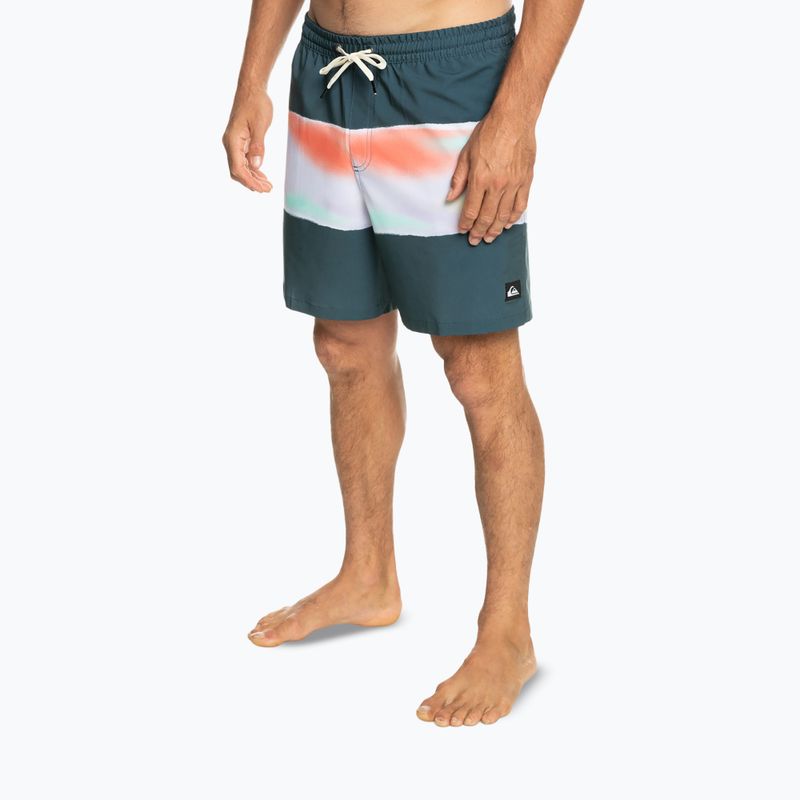 Férfi Quiksilver Surfsilk Air-Brush Volley 17Nb fürdőruha tengerészkék EQYJV04011 4