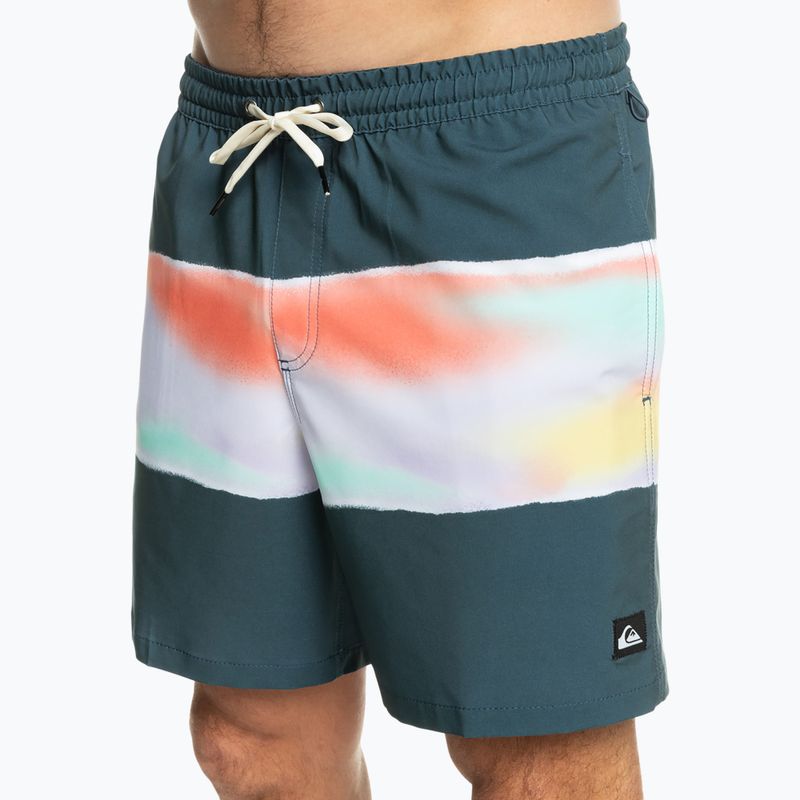 Férfi Quiksilver Surfsilk Air-Brush Volley 17Nb fürdőruha tengerészkék EQYJV04011 5