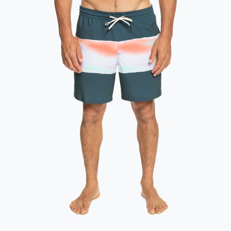 Férfi Quiksilver Surfsilk Air-Brush Volley 17Nb fürdőruha tengerészkék EQYJV04011 2