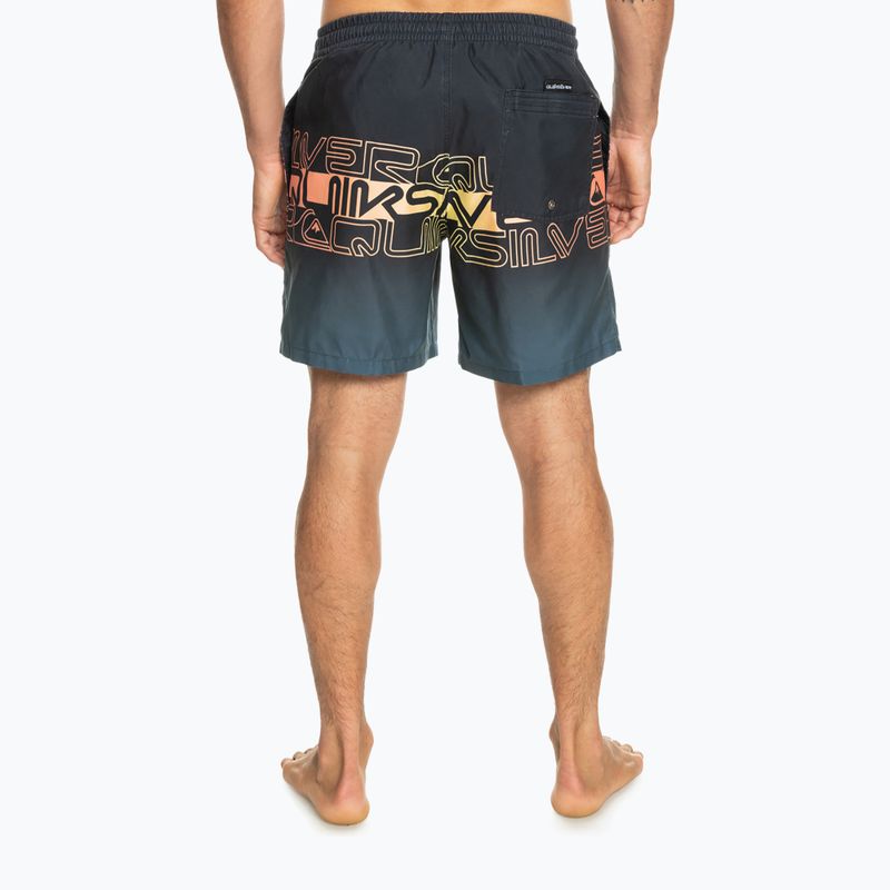 Quiksilver Férfi Everyday Wordblock Volley 17" úszónadrág grafit EQYJV04005-KVJ6 3