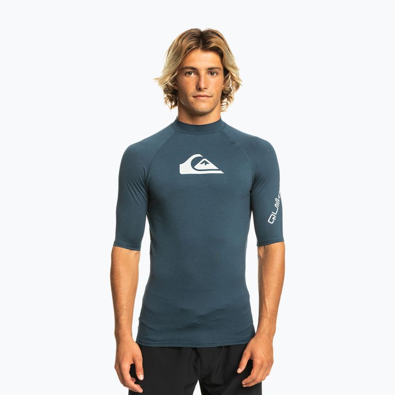 Quiksilver férfi All Time tengerészkék úszópóló EQYWR03358-BYJH 3