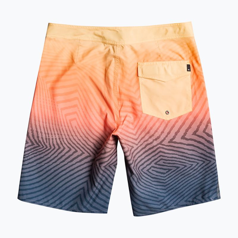 Quiksilver férfi Everyday Warp Fade 20" narancssárga és tengerészkék fürdőruha EQYBS04790-BSL6 2