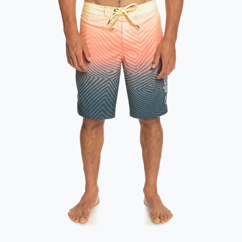 Quiksilver férfi Everyday Warp Fade 20" narancssárga és tengerészkék fürdőruha EQYBS04790-BSL6 3