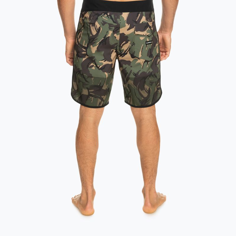 Quiksilver férfi Highlite Scallop 19" úszónadrág zöld EQYBS04761-CQY6 3