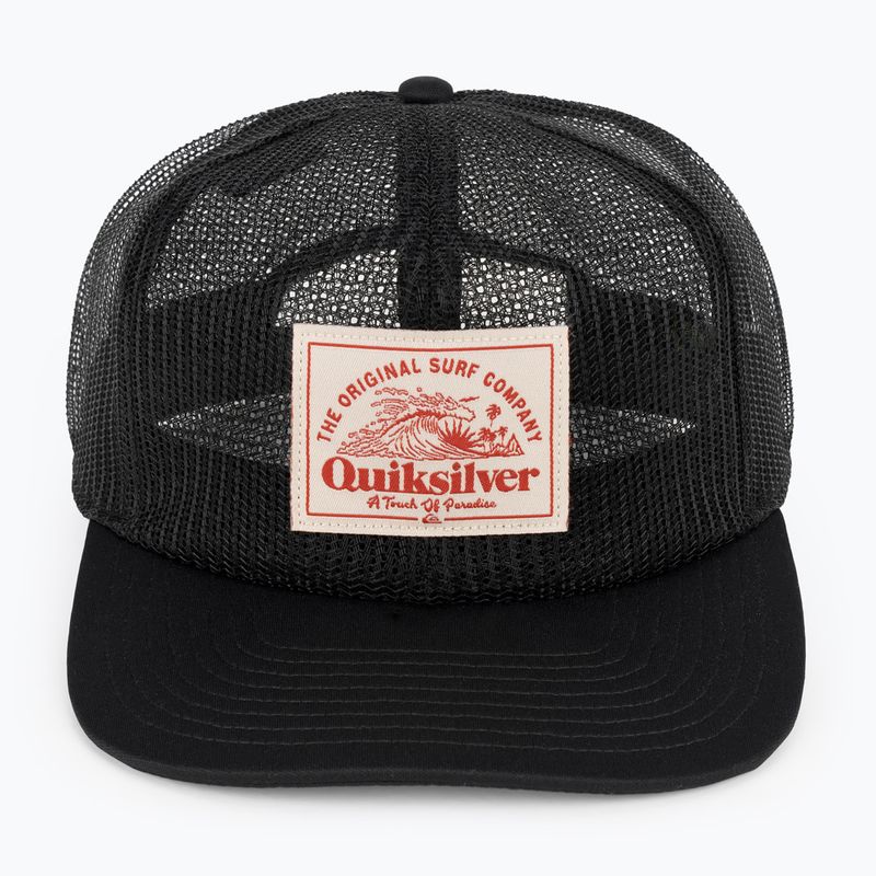 Férfi baseball sapka Quiksilver Meshed Up black 4