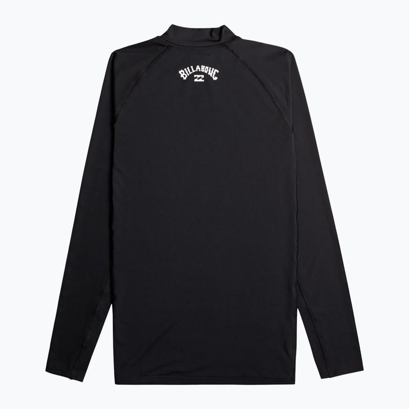Férfi hosszú ujjú felső úszáshoz Billabong Waves All Day black 6