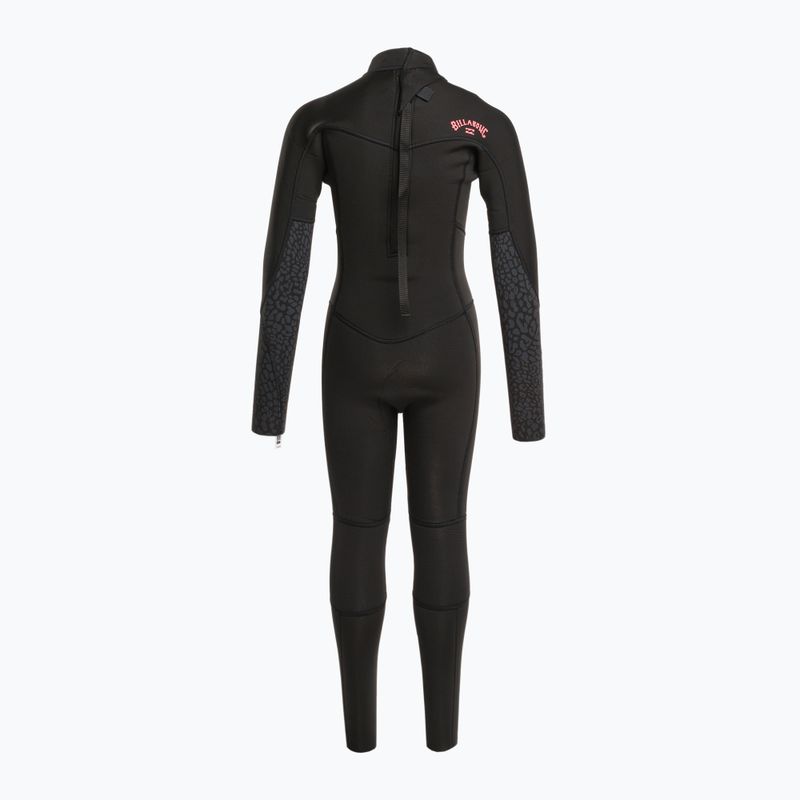 Gyermek úszóhab Billabong 3/2 Teen Synergy BZ FL Full wild black 3