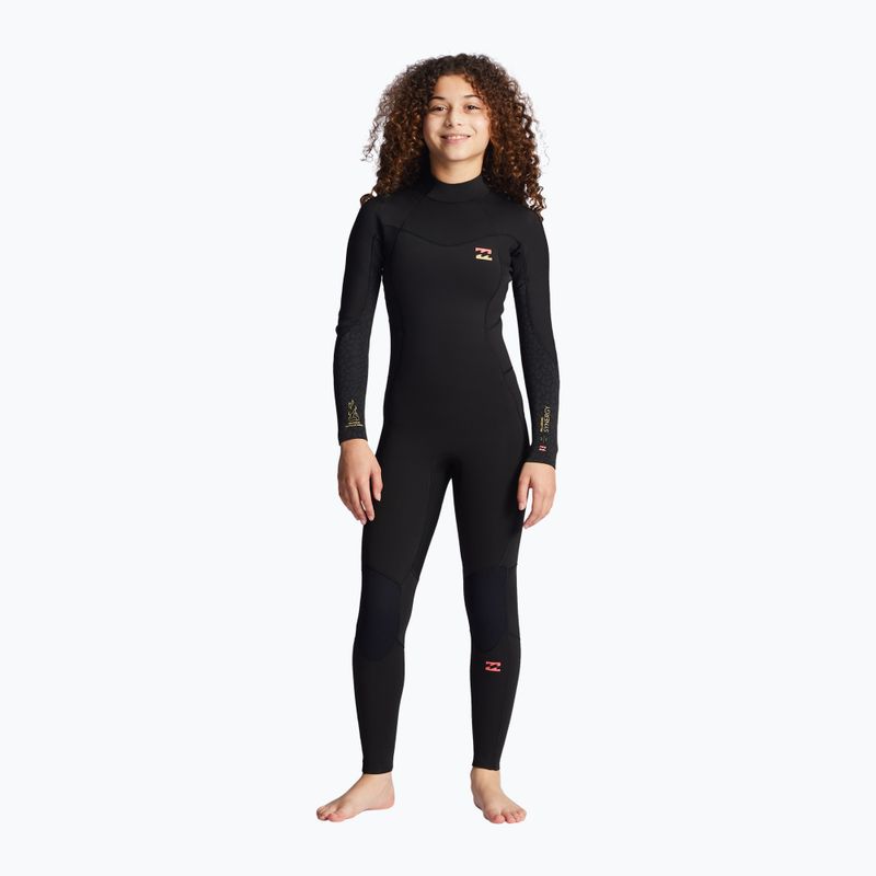 Gyermek úszóhab Billabong 3/2 Teen Synergy BZ FL Full wild black 6