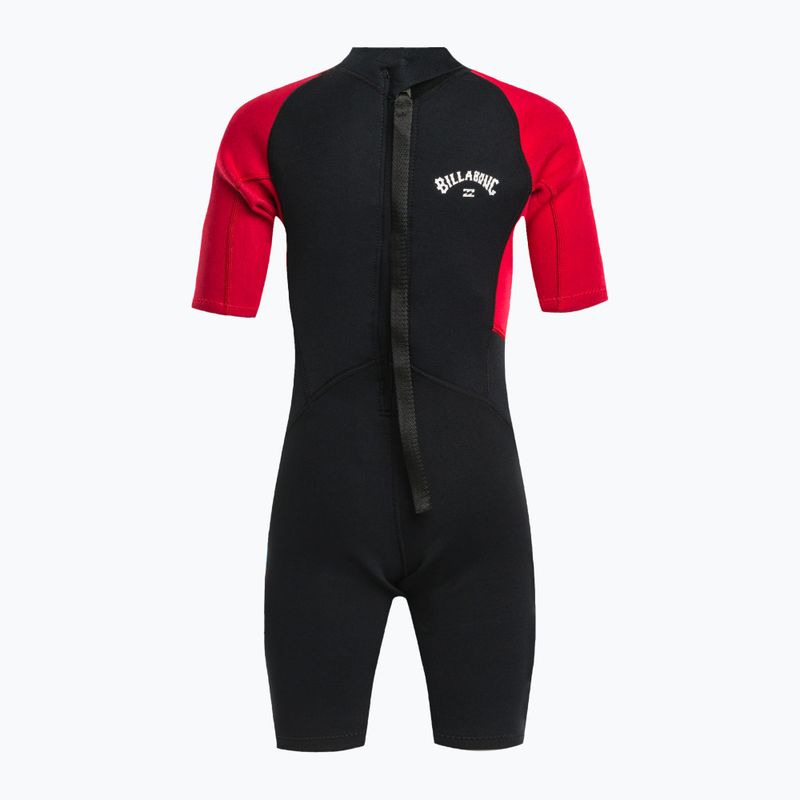 Gyermek úszóhab Billabong 2/2 Boys Intruder BZ SS Spring red 3