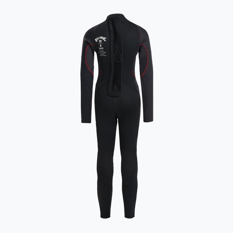 Gyermek úszóhab Billabong 3/2 Boys Intruder BZ FL red 5