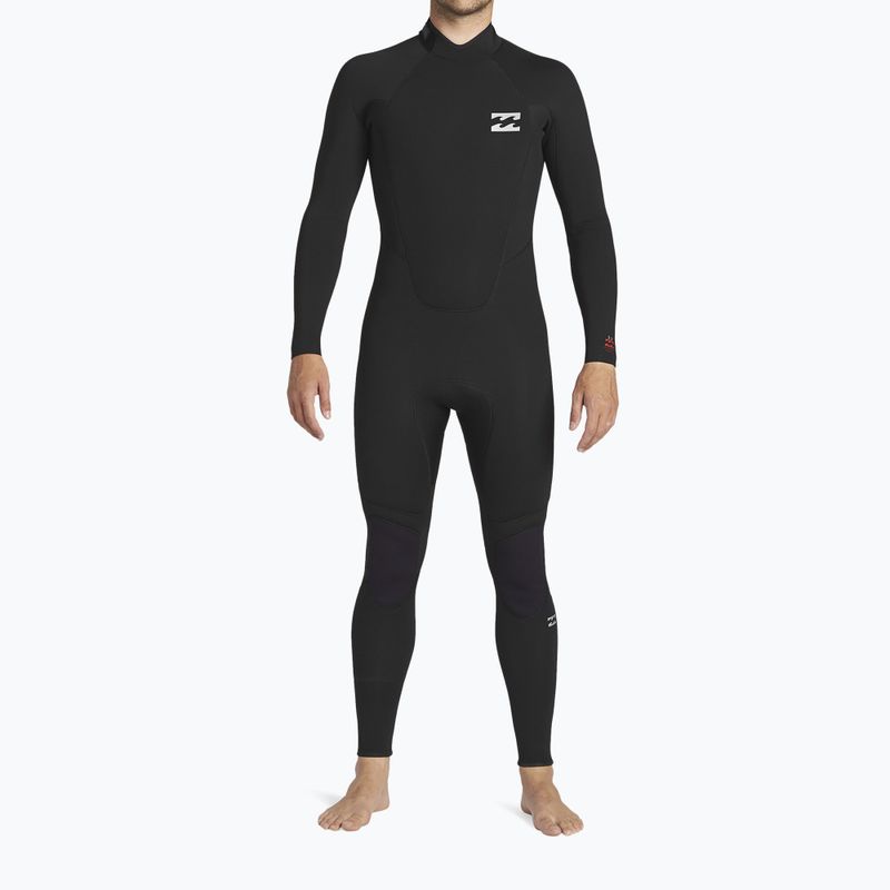 Férfi búvárruha Billabong 3/2 Intruder BZ FL Full black 6