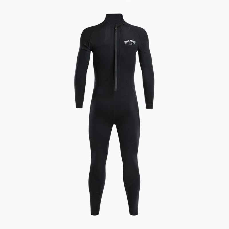 Férfi búvárruha Billabong 3/2 Intruder BZ FL Full black 3