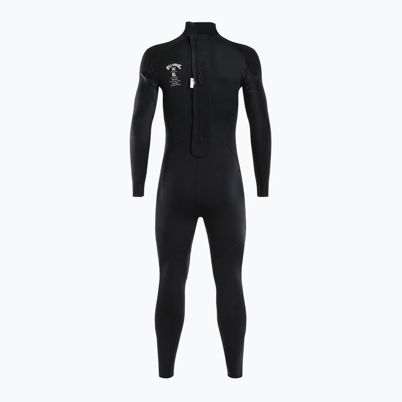 Férfi búvárruha Billabong 3/2 Intruder BZ FL Full black 5