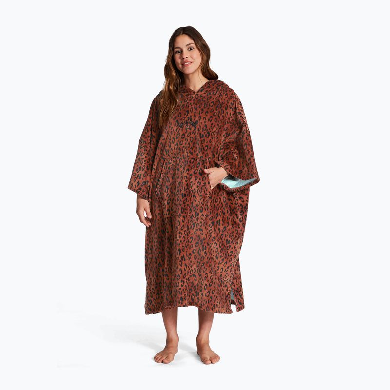 Női poncsó Billabong Womens Hooded Towel spotted
