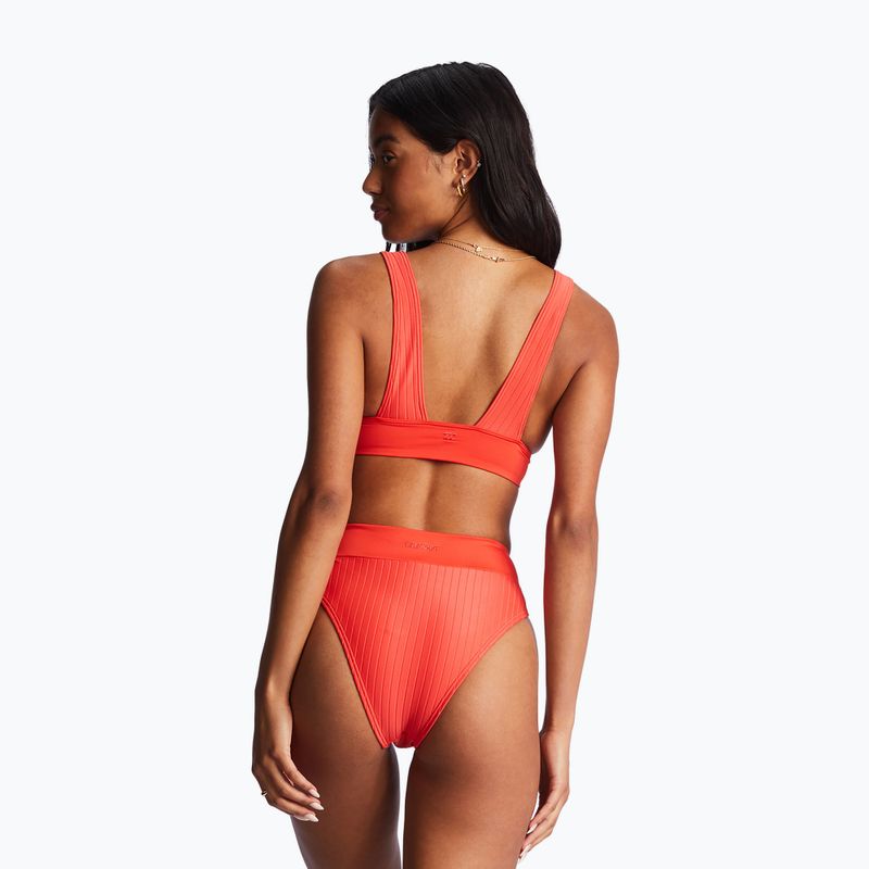 Fürdőruha alsó Billabong Lined Up Rise bright poppy 2