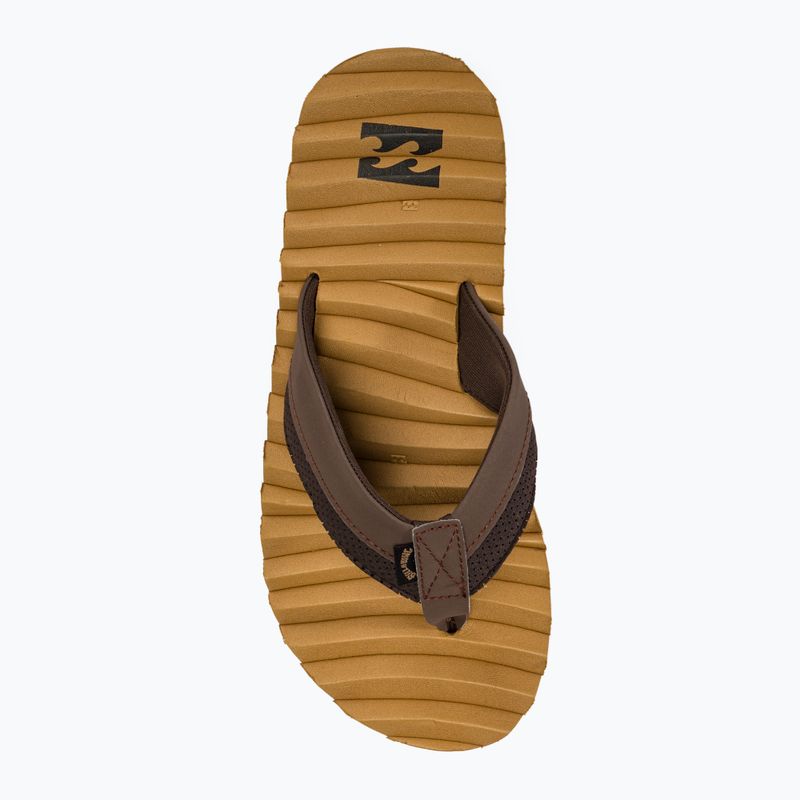 Billabong Dunes Impact camel férfi flip-flop papucs 5