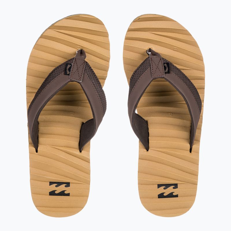 Billabong Dunes Impact camel férfi flip-flop papucs 10