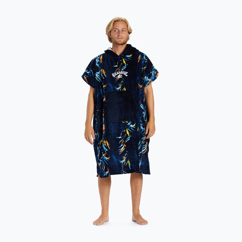 Férfi poncsó Billabong Mens Hooded Towel navy