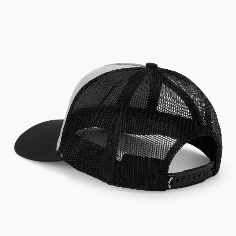 Férfi baseball sapka Billabong Stacked Trucker grey heather 3