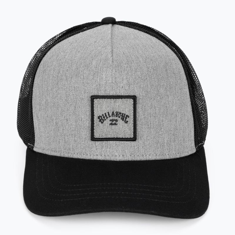 Férfi baseball sapka Billabong Stacked Trucker grey heather 4