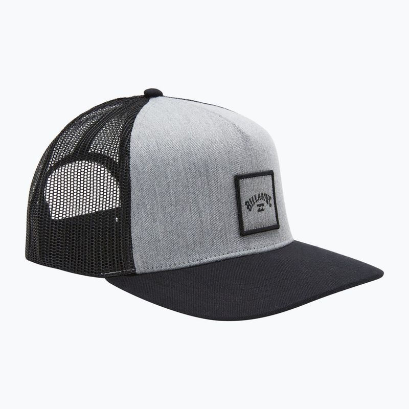 Férfi baseball sapka Billabong Stacked Trucker grey heather 5