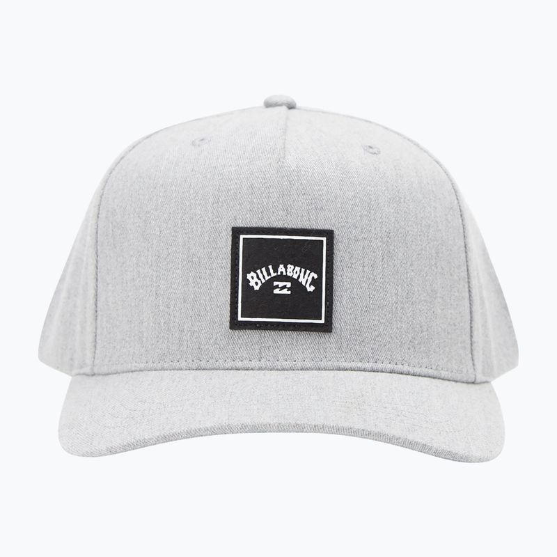 Férfi baseball sapka Billabong Stacked Snapback grey heather 6