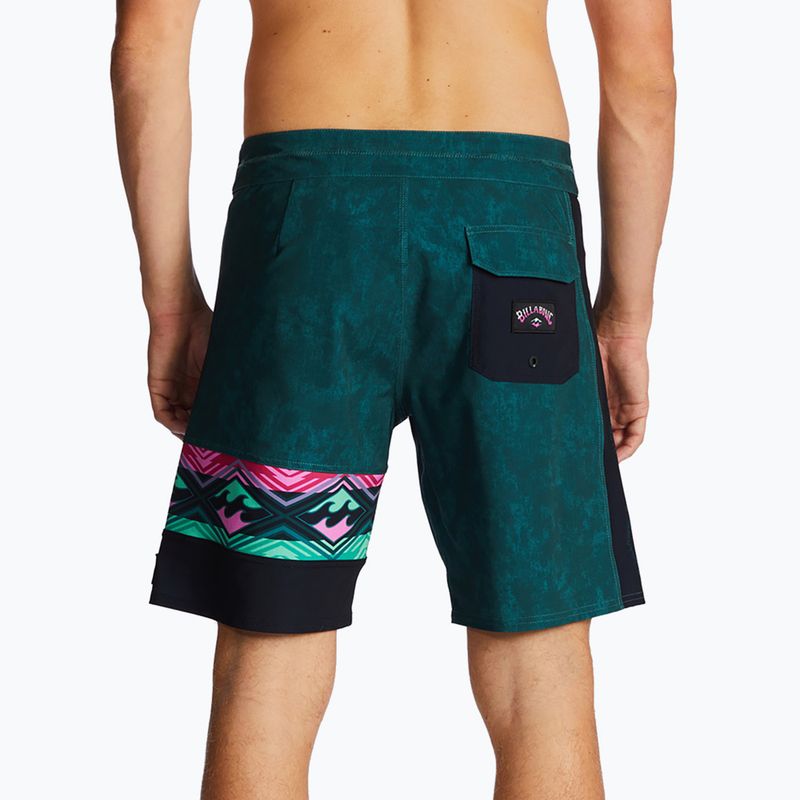 Férfi úszónadrág Billabong Burleigh Pro forest 4
