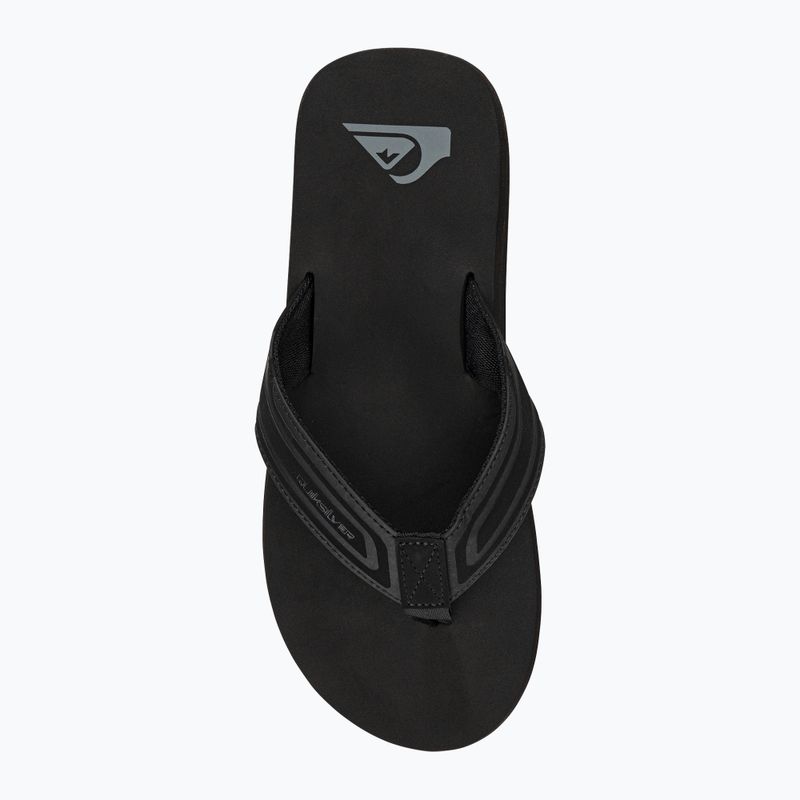 Quiksilver férfi Monkey Wrench Core flip flop fekete AQYL101324 6