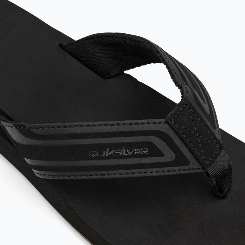 Quiksilver férfi Monkey Wrench Core flip flop fekete AQYL101324 7