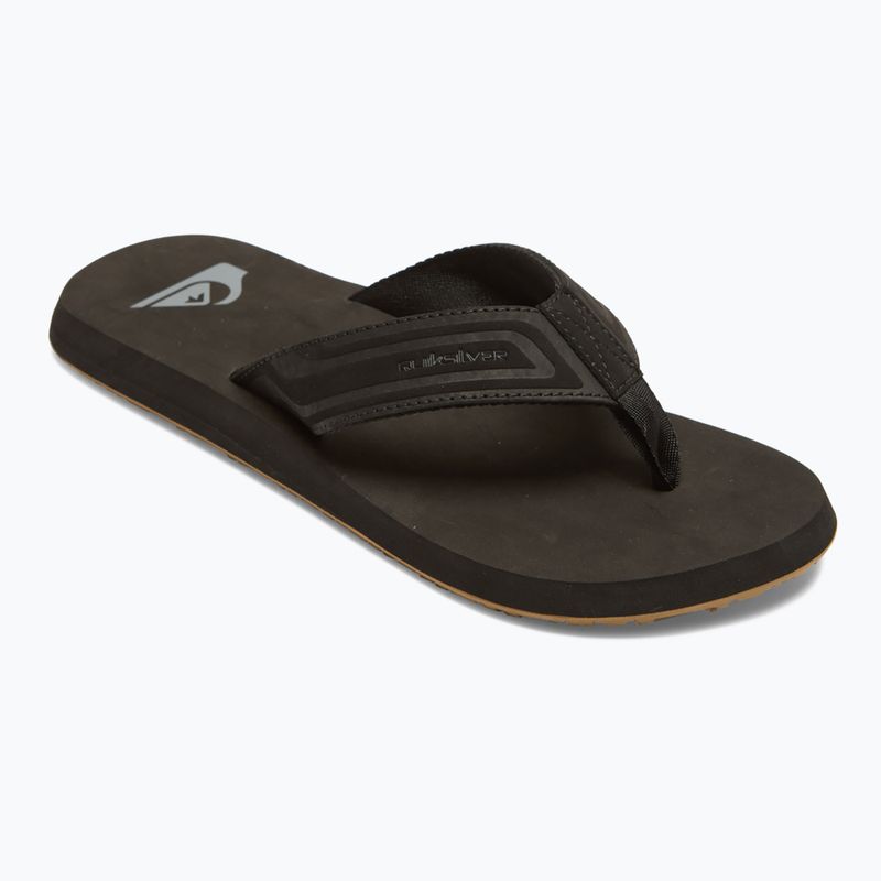 Quiksilver férfi Monkey Wrench Core flip flop fekete AQYL101324 9