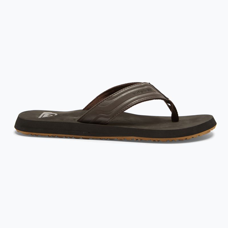 Quiksilver férfi Monkey Wrench Core flip flop barna AQYL101324 9