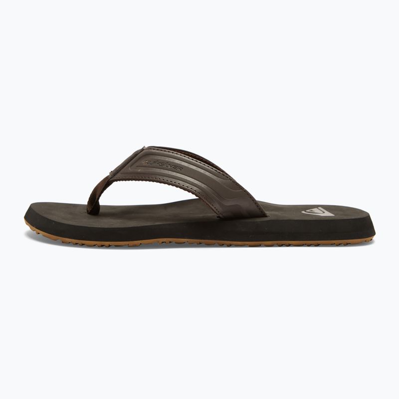 Quiksilver férfi Monkey Wrench Core flip flop barna AQYL101324 10