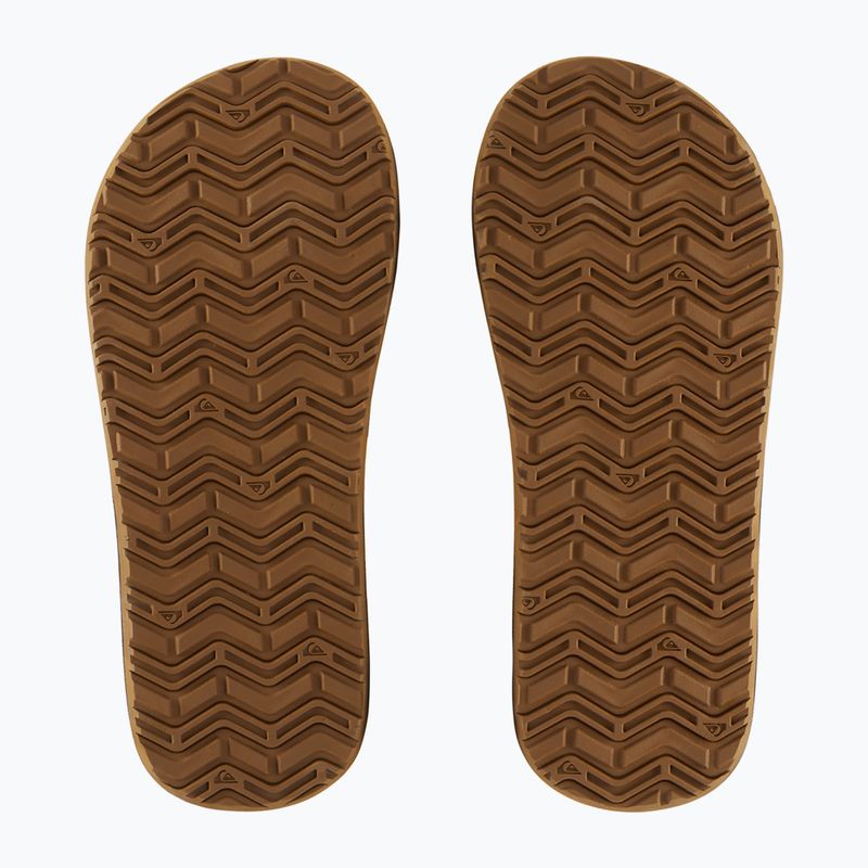 Quiksilver férfi Monkey Wrench Core flip flop barna AQYL101324 12