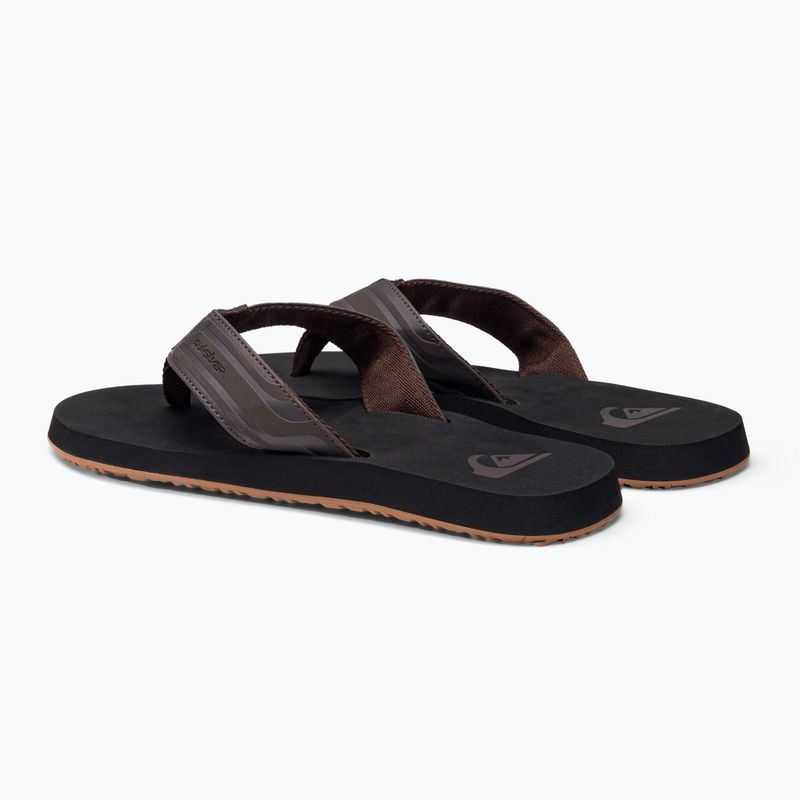 Quiksilver férfi Monkey Wrench Core flip flop barna AQYL101324 3