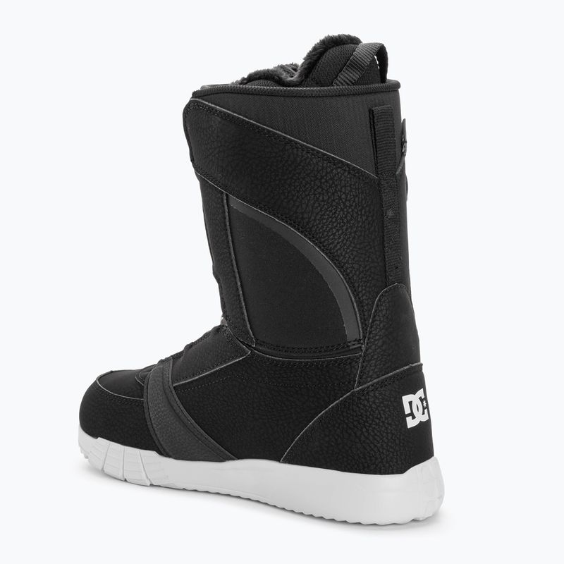 Női snowboard csizma DC Lotus fekete/fehér 2