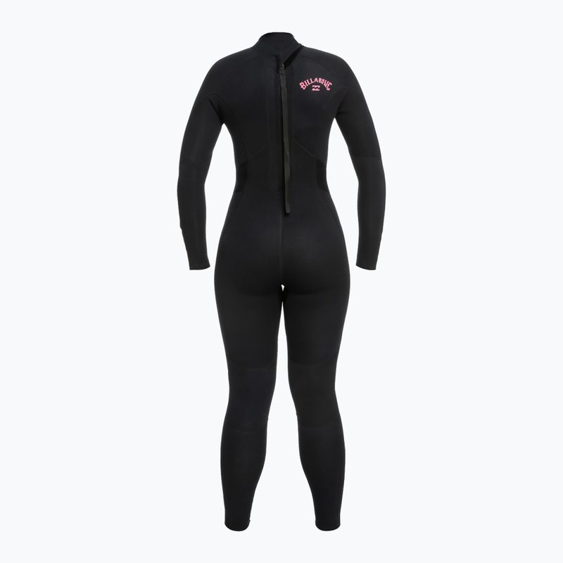 Női Billabong 5/4 Launch BZ fekete búvárruha 2