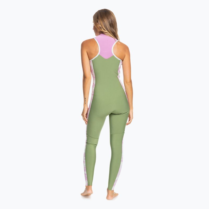 Női neoprén ruha ROXY 1.5 mm Long John palmed out light gray 4