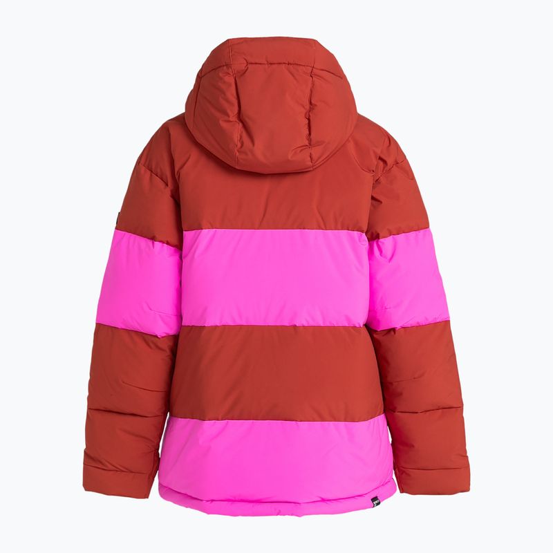 Női snowboard dzseki ROXY X Rowley Block Puffer égett henna 8