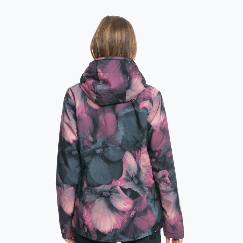 Női snowboard dzseki ROXY Jetty true black pansy 2