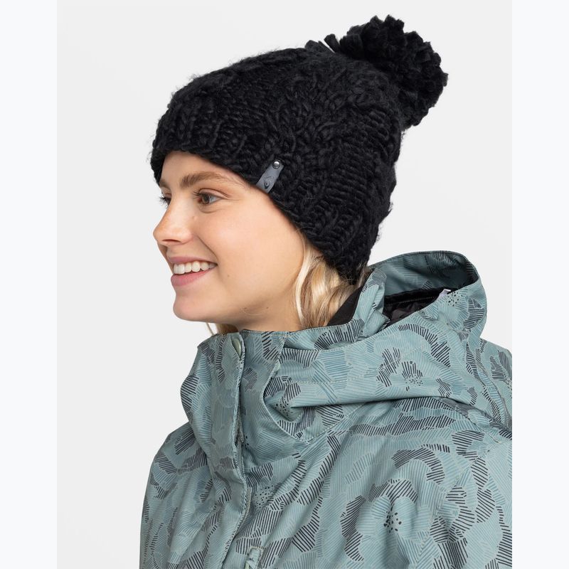 Női téli sapka ROXY Winter true black 4